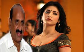 sruthi hasan,minister kamineni,flight  శృతిహాసన్‌ను ఏడిపించలేదంటున్న మంత్రి..!!